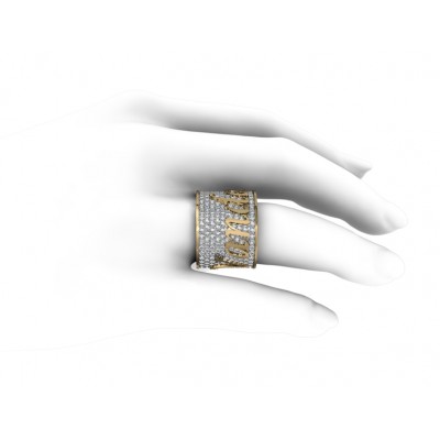 Customized Diamond Band 